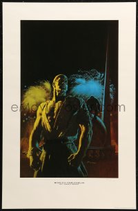 6s0126 JAMES BAMA #897/1100 16x24 art print 1992 Worlds Fair Goblin, Doc Savage book cover art!