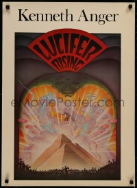 6s0073 MAGICK LANTERN CYCLE 21x29 film festival poster 1978 Wood & Silver art, Lucifer Rising, rare!