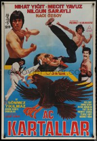 6s0437 AC KARTALLAR Turkish 1984 Cetin Inanc's Turkish kung fu martial arts action adventure!