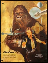 6s0398 STAR WARS group of 2 18x24 special posters 1977 A New Hope, Nichols, Coca-Cola, Burger Chef!