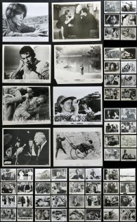 6t0666 LOT OF 78 8X10 STILLS 1960s-1970s great scenes from a variety of different movies!