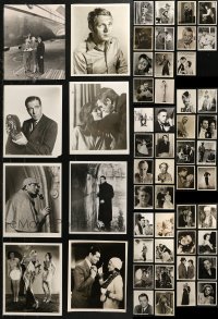 6t0816 LOT OF 53 8X10 REPRO PHOTOS 1980s a variety of portraits of top Hollywood stars!