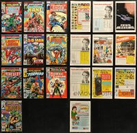 6t0160 LOT OF 10 MARVEL PREMIERE COMIC BOOKS 1970s 3-D Man, Hercules, Liberty Legion & more!