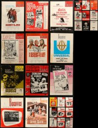6t0229 LOT OF 38 BOX OFFICE 1974 EXHIBITOR MAGAZINES 1974 great images & info for theater owners!