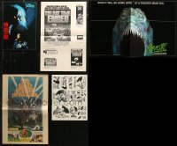 6t0573 LOT OF 9 MISCELLANEOUS HORROR ITEMS 1970s-1980s great images from scary movies!