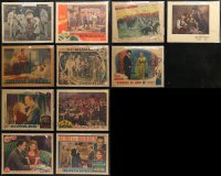 6t0488 LOT OF 11 INDIVIDUALLY BAGGED MOSTLY 1930S LOBBY CARDS 1930s scenes from a variety of movies!