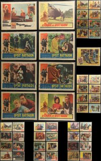 6t0452 LOT OF 49 INDIVIDUALLY BAGGED 1960S LOBBY CARDS 1960s scenes from a variety of movies!
