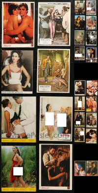 6t0604 LOT OF 26 SEXPLOITATION YUGOSLAVIAN LOBBY CARDS 1970s-1980s sexy scenes w/ lots of nudity!