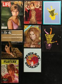 6t0575 LOT OF 8 BARBRA STREISAND ITEMS 1960s-1970s great images of the legendary star!