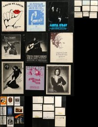 6t0589 LOT OF 18 RENO SWEENEY POSTCARDS 1973-1975 a variety of different images for nightclub acts!