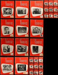 6t0237 LOT OF 29 BOX OFFICE 1964 EXHIBITOR MAGAZINES 1964 images & information for theater owners!