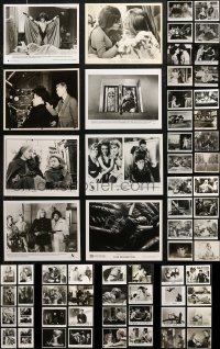 6t0655 LOT OF 99 MOSTLY HORROR 8X10 STILLS 1970s-1990s great scenes from scary movies & more!
