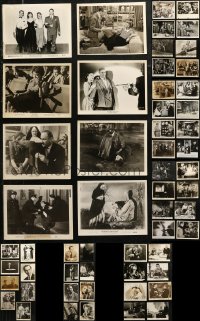 6t0665 LOT OF 80 8X10 STILLS 1940s-1970s scenes & portraits from a variety of different movies!