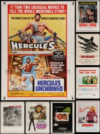 6t0864 LOT OF 10 1970S 30X40S 1970s great images from a variety of different movies!