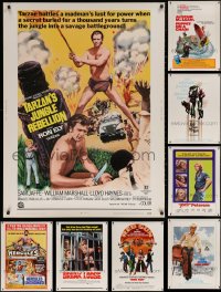 6t0863 LOT OF 11 1970S 30X40S 1970s great images from a variety of different movies!