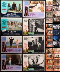 6t0470 LOT OF 32 LOBBY CARDS 1970s-2000s incomplete sets from a variety of different movies!