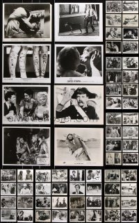 6t0668 LOT OF 76 8X10 STILLS 1960s-1970s great scenes from a variety of different movies!