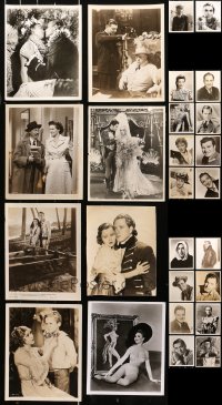 6t0709 LOT OF 26 8X10 STILLS 1920s-1960s great scenes from a variety of different movies!