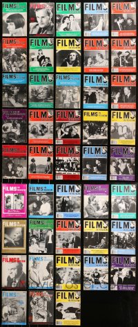 6t0172 LOT OF 43 FILMS IN REVIEW MOVIE MAGAZINES 1980s-1990s filled with great images & articles!