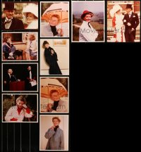 6t0839 LOT OF 10 KATHARINE HEPBURN COLOR 8X10 REPRO PHOTOS 1980s scenes from her later movies!