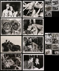 6t0827 LOT OF 21 TARZAN & HIS MATE 8X10 REPRO PHOTOS 1980s Johnny Weissmuller, Maureen O'Sullivan