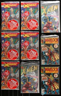 6t0161 LOT OF 9 MARVEL COMIC BOOKS 1990s X-Men, X-Force & Warlock and the Infinity Watch!