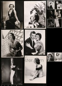 6t0542 LOT OF 14 MYRNA LOY RE-STRIKE 11X14 STILLS 1970s great portraits of the leading lady!