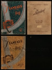 6t0150 LOT OF 3 STANDARD 1932-33 CASTING DIRECTORIES 1932-1933 filled with information on actors!