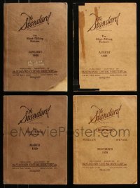 6t0148 LOT OF 4 STANDARD 1929 CASTING DIRECTORIES 1929 information on silent & talking actors!