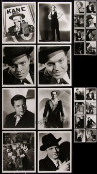 6t0819 LOT OF 43 CITIZEN KANE 8X10 REPRO PHOTOS 1970s great images from Orson Welles' masterpiece!