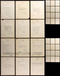 6t0547 LOT OF 36 PATHE EXCHANGE BOOKING LETTERS 1924-1928 from the studio to theater owners!