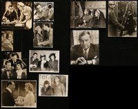 6t0724 LOT OF 11 TRIMMED HERBERT MARSHALL 8X10 STILLS 1930s-1960s including some candid images!