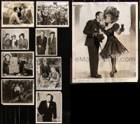6t0729 LOT OF 9 HERBERT MARSHALL 8X10 STILLS AND NEWS PHOTOS 1930s-1960s some candid images!