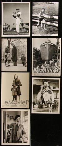 6t0736 LOT OF 7 8X10 STILLS 1940s-1960s great scenes from a variety of different movies!