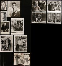 6t0768 LOT OF 12 7X9 TV STILLS AND MISCELLANEOUS ITEMS 1950s-1990s great scenes & portraits!