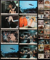 6t0706 LOT OF 33 COLOR 8X10 STILLS AND MINI LOBBY CARDS 1950s-1970s scenes from a variety of movies!