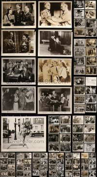 6t0654 LOT OF 121 8X10 STILLS 1930s-1980s great scenes from a variety of different movies!