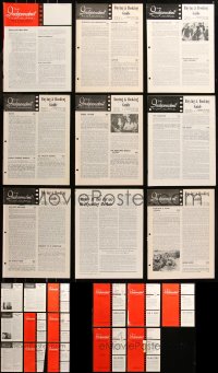6t0264 LOT OF 23 INDEPENDENT FILM JOURNAL 1970S EXHIBITOR MAGAZINES 1970s info for theater owners!