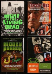 6t0096 LOT OF 4 SOFTCOVER BOOKS 2009-2013 Night of the Living Dead, Hidden Horror & more!