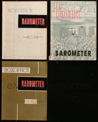 6t0260 LOT OF 3 BOX OFFICE BAROMETER EXHIBITOR MAGAZINES 1958-1962 images & info for theater owners!
