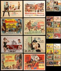 6t0389 LOT OF 28 TITLE CARDS 1950s great images from a variety of different movies!
