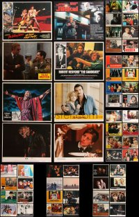 6t0437 LOT OF 64 1970S-90S LOBBY CARDS 1970s-1990s scenes from a variety of different movies!