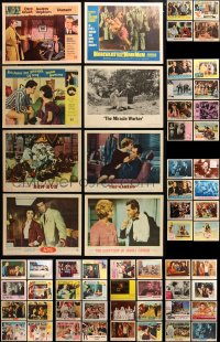 6t0432 LOT OF 68 1960S LOBBY CARDS 1960s great scenes from a variety of different movies!
