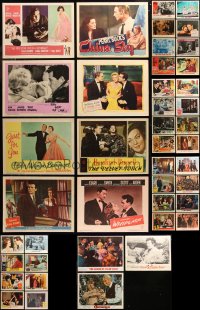 6t0450 LOT OF 51 1960S LOBBY CARDS 1960s great scenes from a variety of different movies!