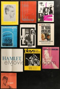 6t0184 LOT OF 10 MAGAZINES AND PROGRAMS 1960s-1980s a variety of great images & articles!