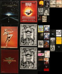 6t0563 LOT OF 32 PROGRAMS AND MISCELLANEOUS ITEMS 1930s-1990s a variety of cool movie images!