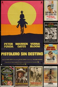 6t0058 LOT OF 12 FOLDED ARGENTINEAN POSTERS 1970s-1980s great images from a variety of movies!