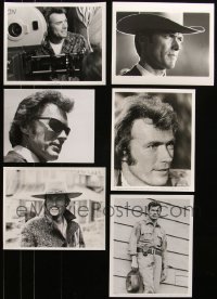 6t0740 LOT OF 6 CLINT EASTWOOD 8X10 STILLS 1970s great portraits of the legendary actor!
