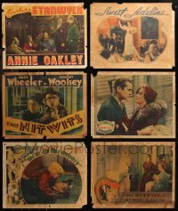 6t0493 LOT OF 6 LOBBY CARDS 1934-1935 great scenes from a variety of different movies!