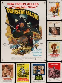 6t0861 LOT OF 13 1970S 30X40S 1970s great images from a variety of different movies!